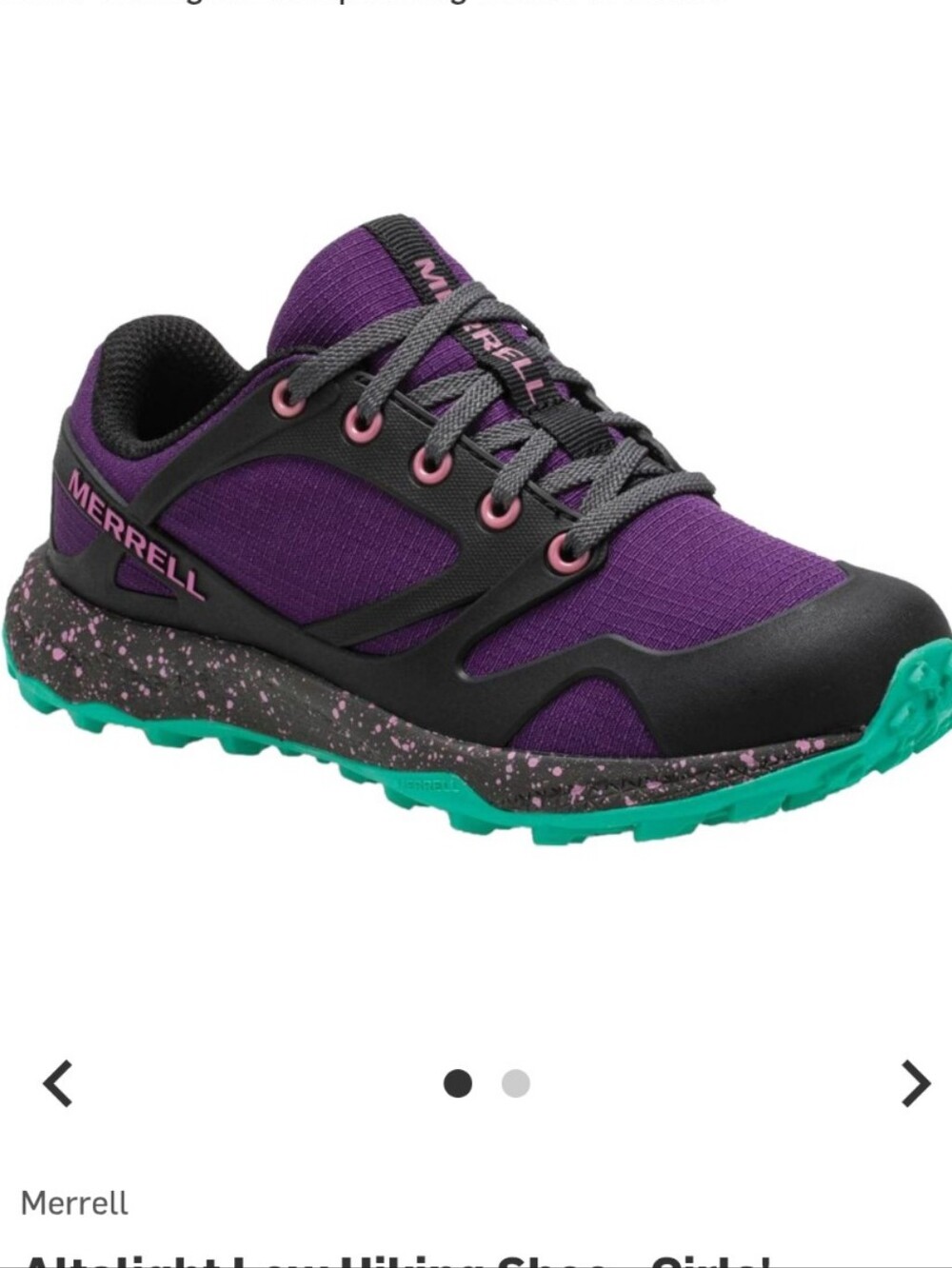 Merrell Alta Light Low Hiking Boots Women's Size 9.5
